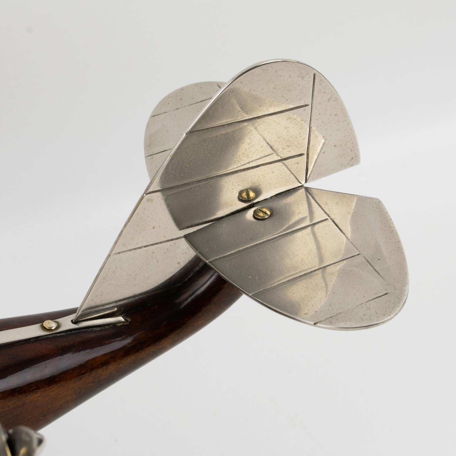 Maquette de bureau moderniste d'un hydravion, circa 1940 en vente 4