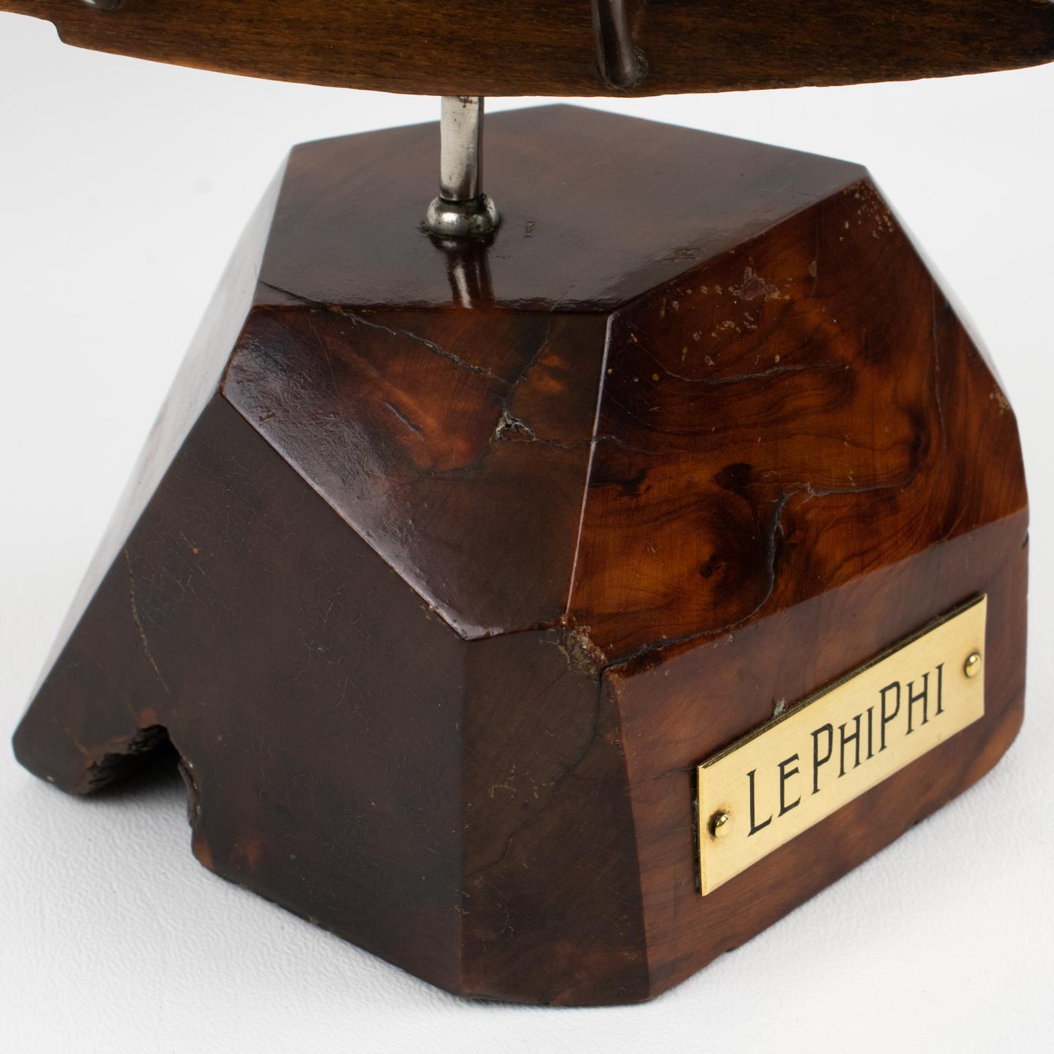 Maquette de bureau moderniste d'un hydravion, circa 1940 en vente 5