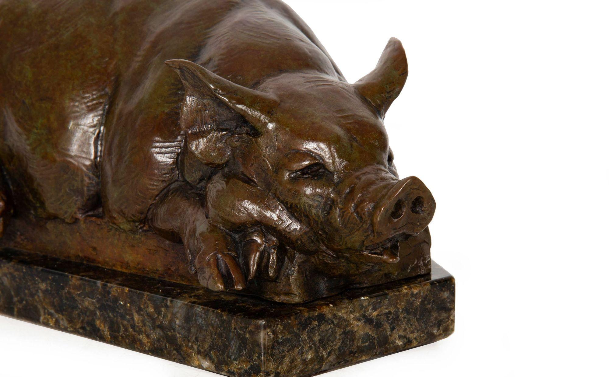 Escultura modernista americana de bronce 