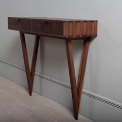 Modernist American Walnut Vanity Table
