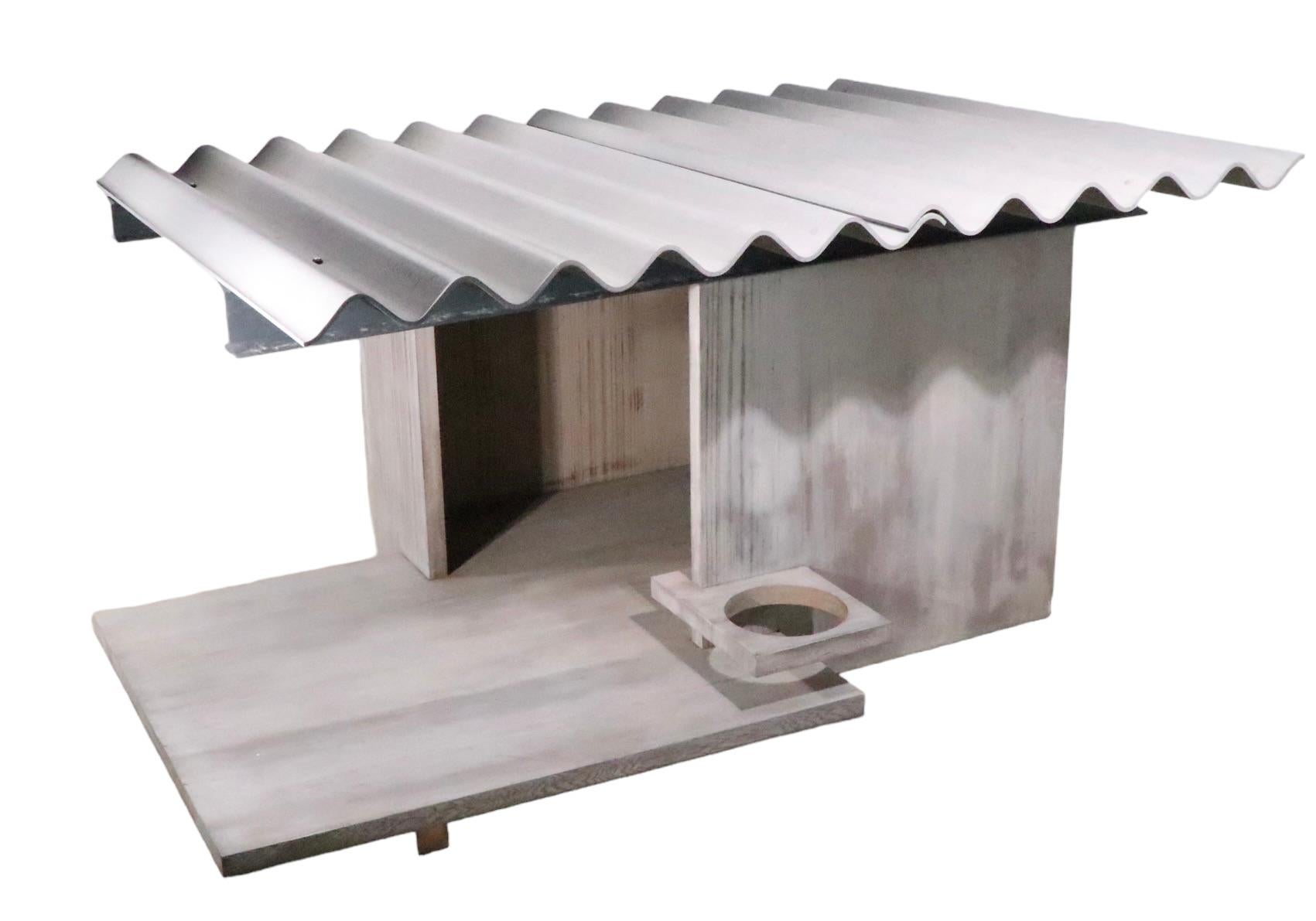 Architecture moderniste conçue  maison avec chien Bow Wow par Robert Young Architect en vente 1