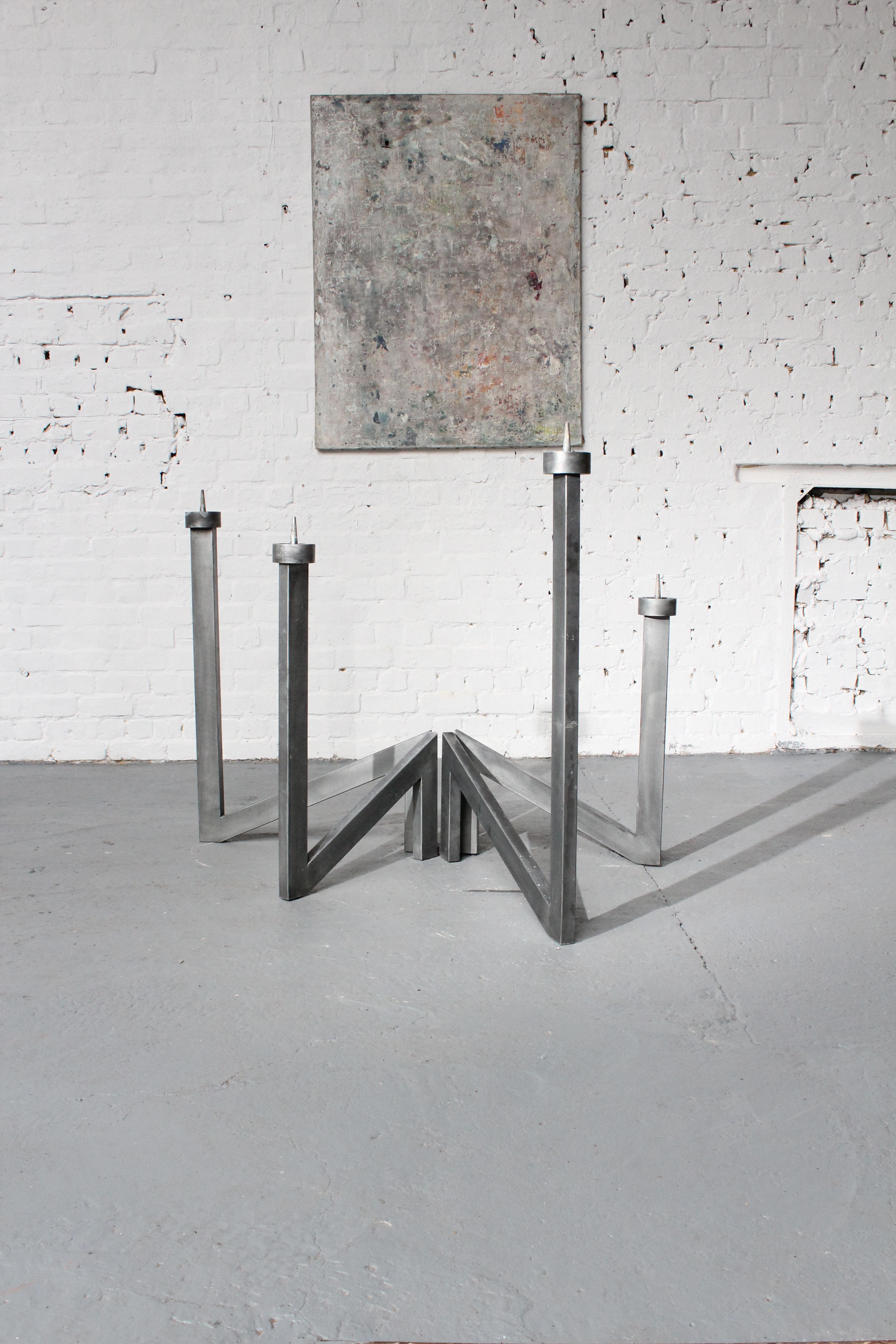 Candelabro arquitectónico modernista de Roger Bonduel en venta 2