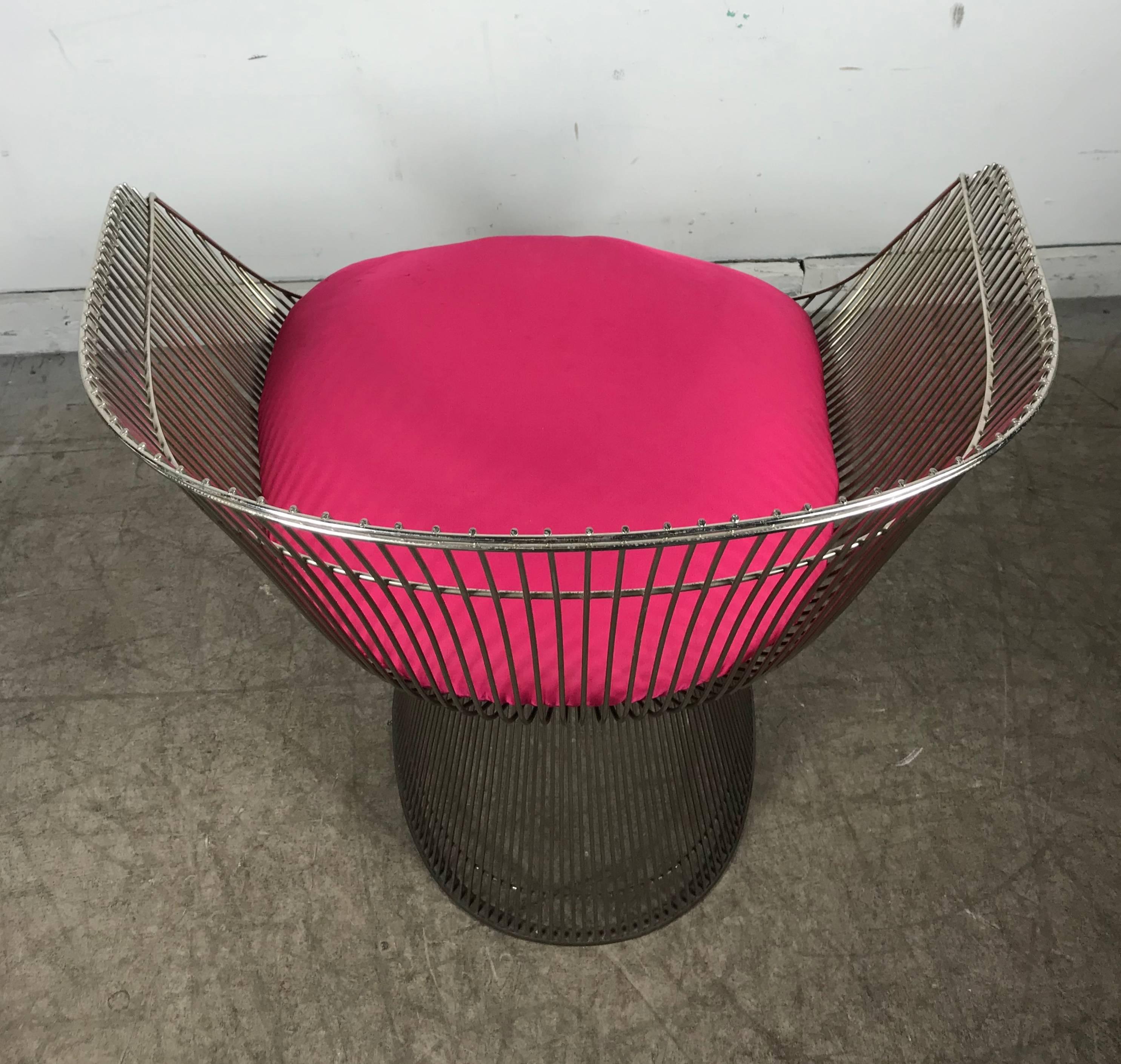 Modernist Armchair by Warren Platner for Knoll In Good Condition In Buffalo, NY