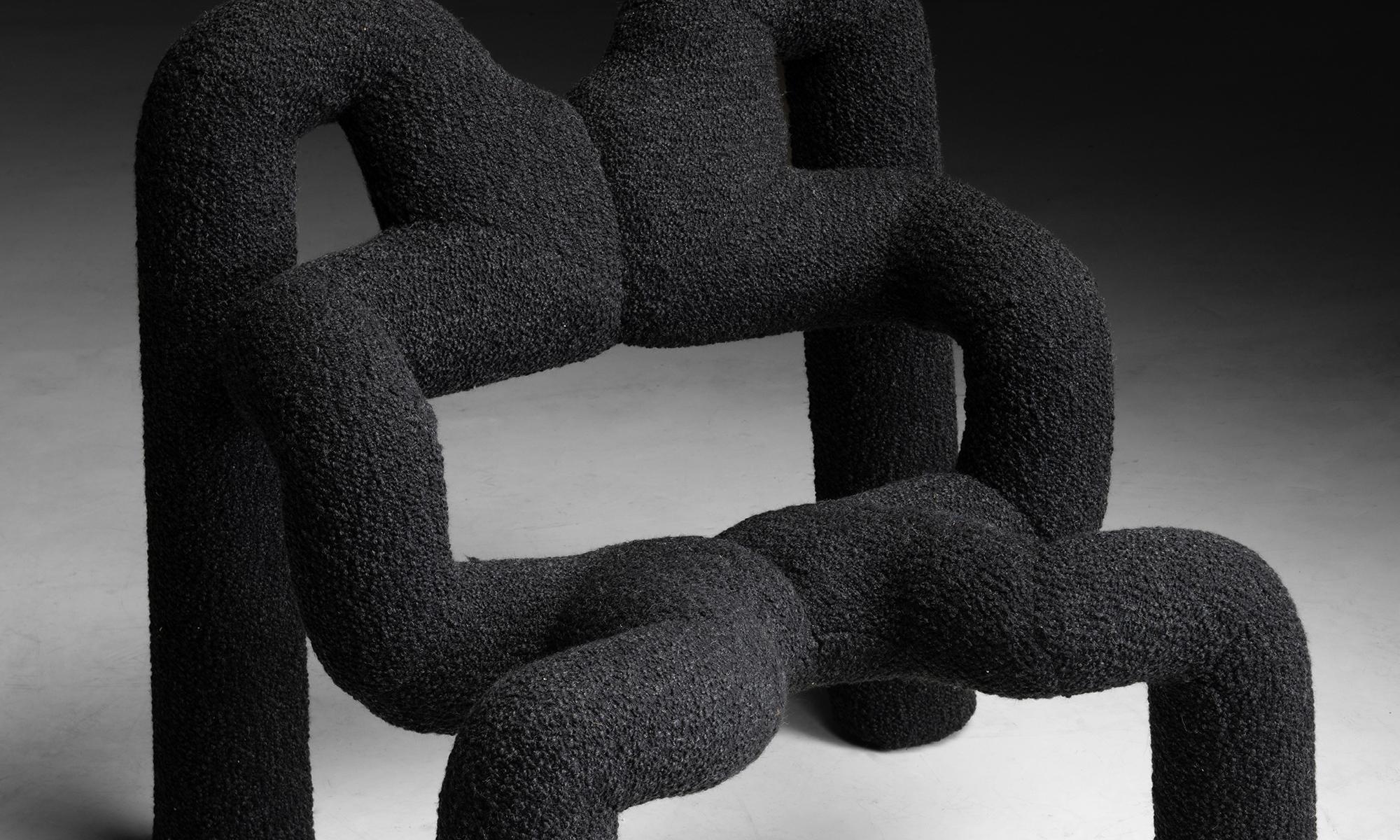 Norvégien Fauteuil moderniste de Terje Ekstrom, Norvège, vers 1980 en vente