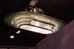 Plafonnier Art Déco moderniste
