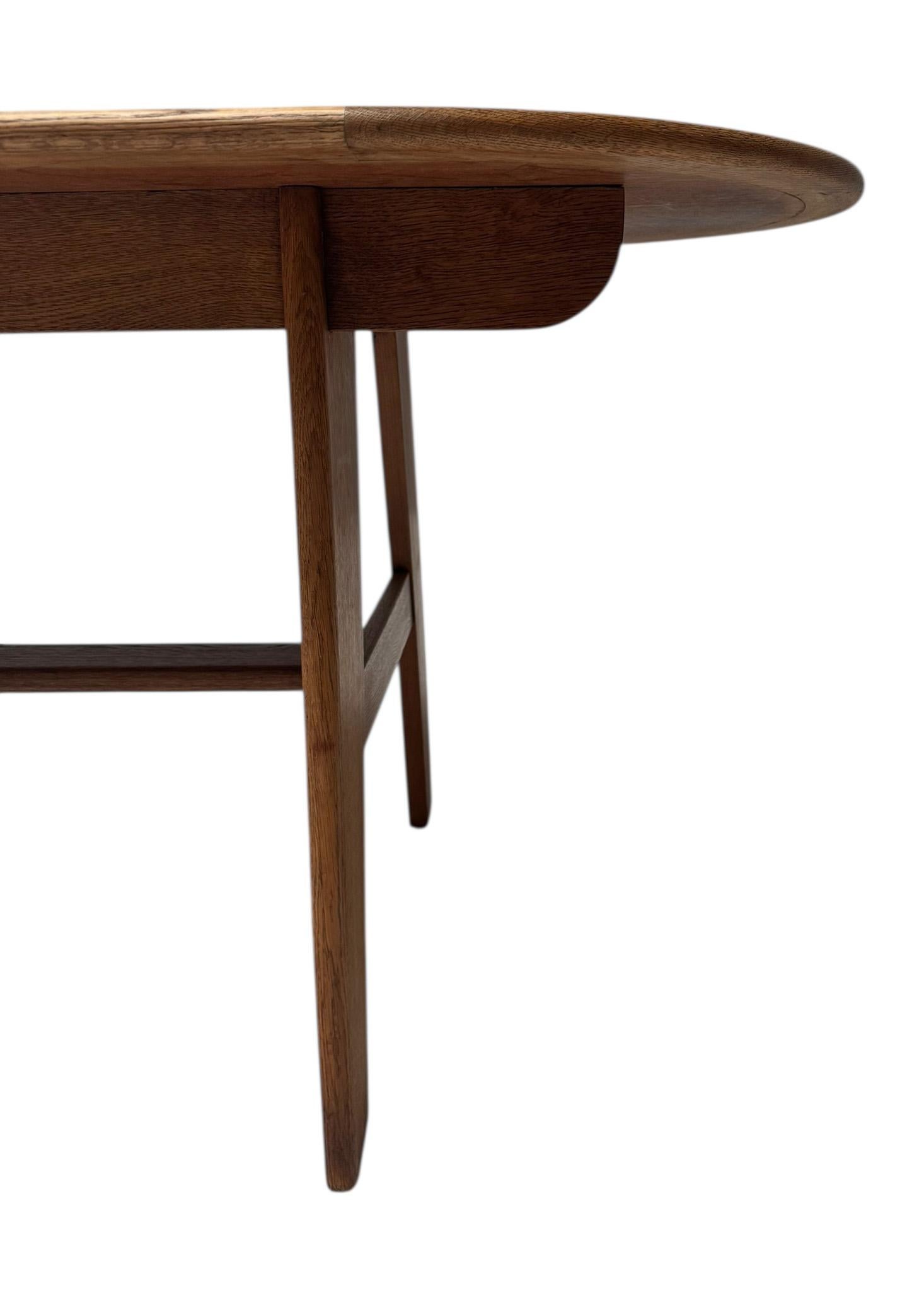 Modernist Art Deco Dining Room Table by Bas van Pelt for My Home, 1930s For Sale 4