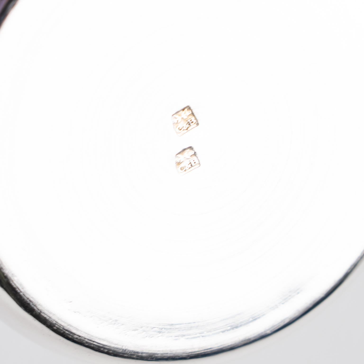 Métal Moderniste Art Deco Silver Plate Cocktail Cordial Cups or Shot Glasses, 6 pieces en vente