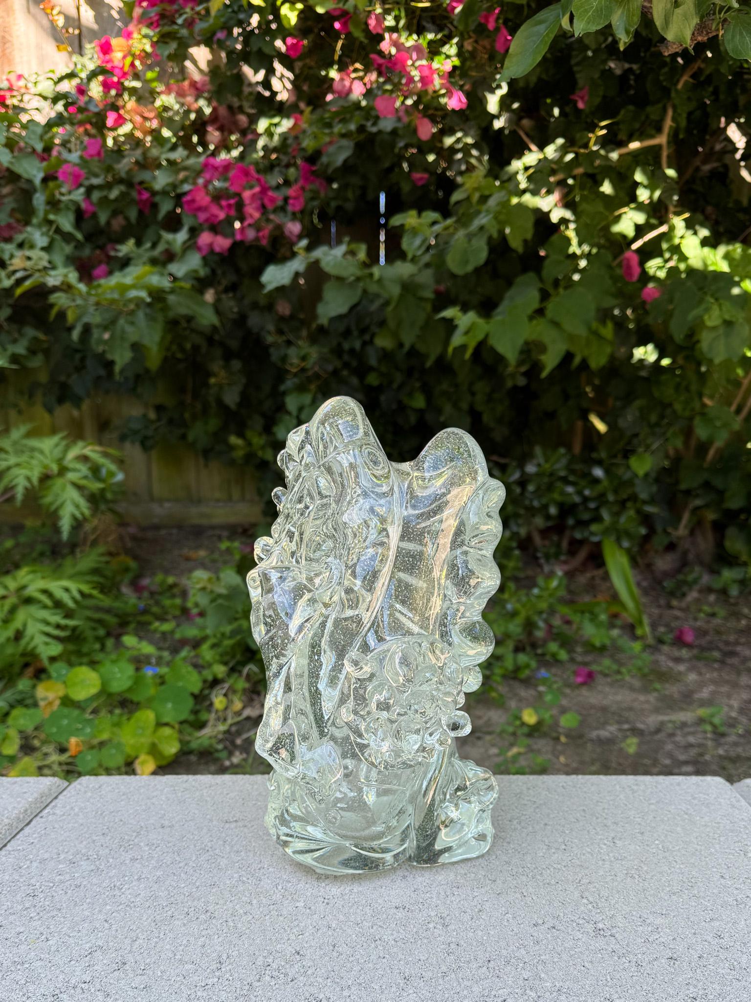 Scultura di pesce in vetro di arte moderna, 20° secolo in vendita 2