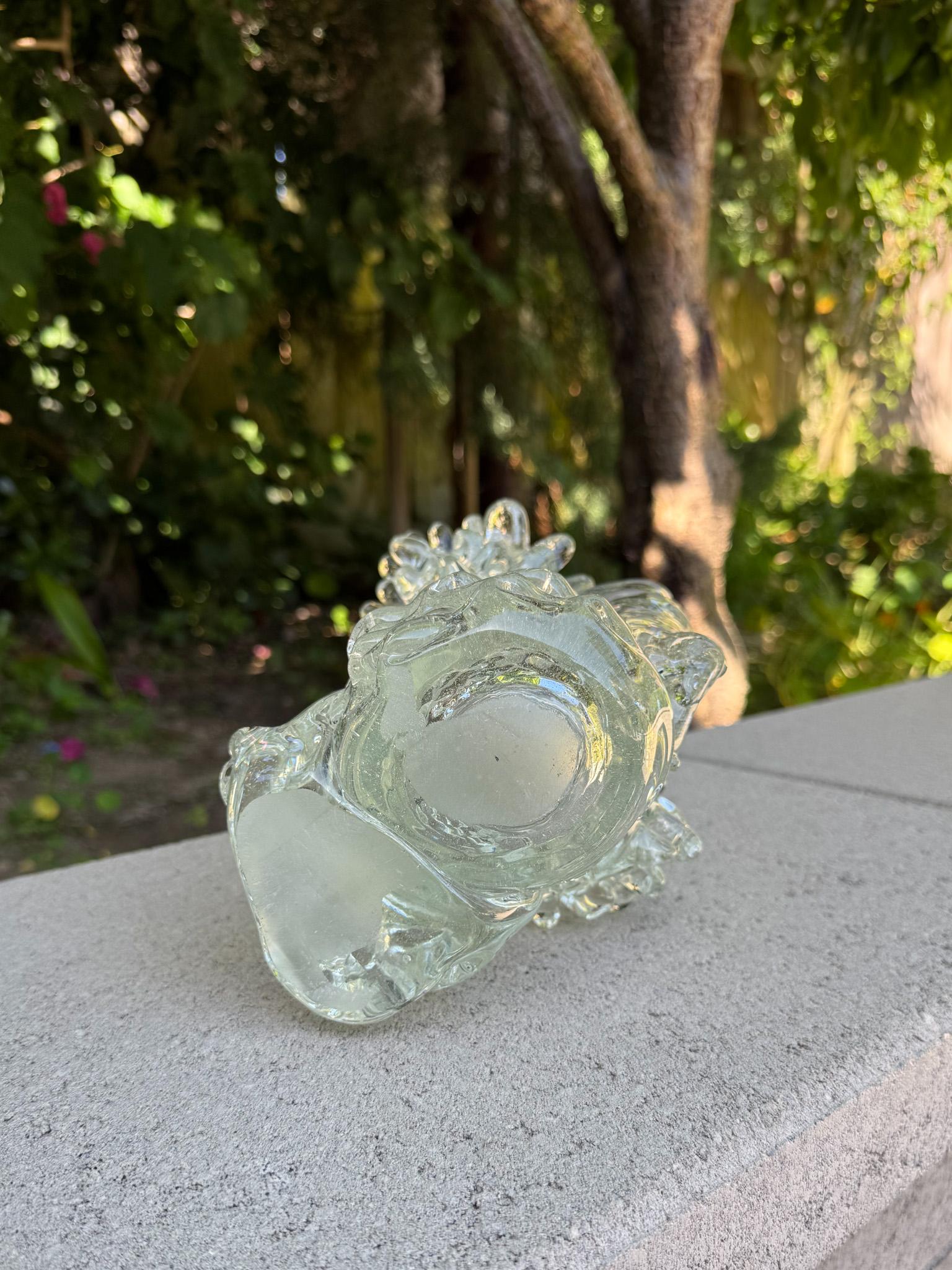 Scultura di pesce in vetro di arte moderna, 20° secolo in vendita 5