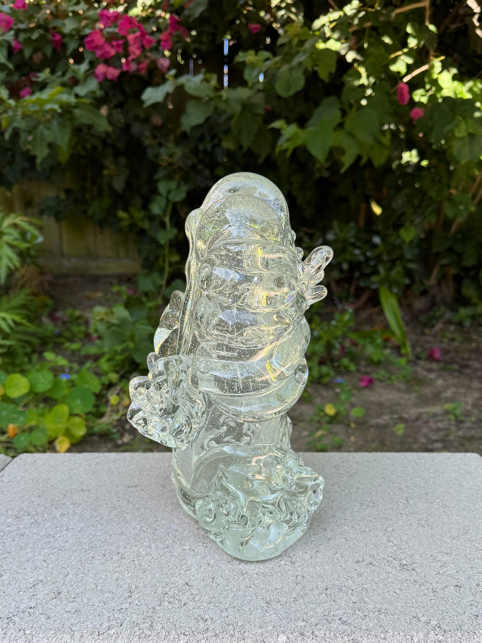 Scultura di pesce in vetro di arte moderna, 20° secolo in vendita 6