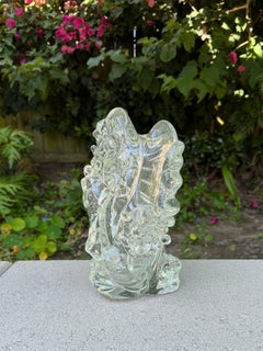 Modernist Art Glass Fish Sculpture, 20th Century