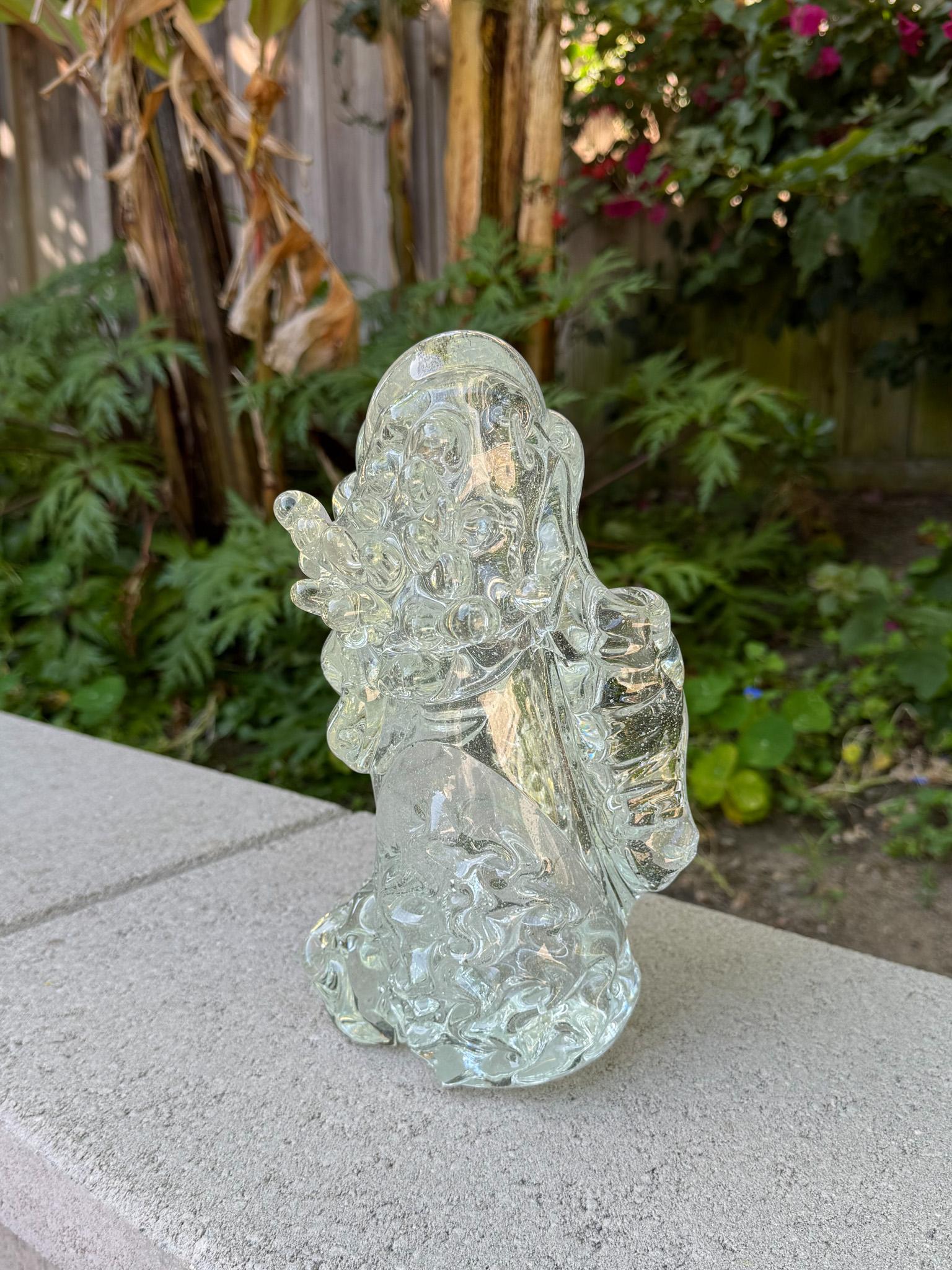 Scultura di pesce in vetro di arte moderna, 20° secolo In condizioni buone in vendita a San Juan Capistrano, CA