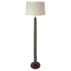 Modernist Art Pottery Floor Lamp 1960's