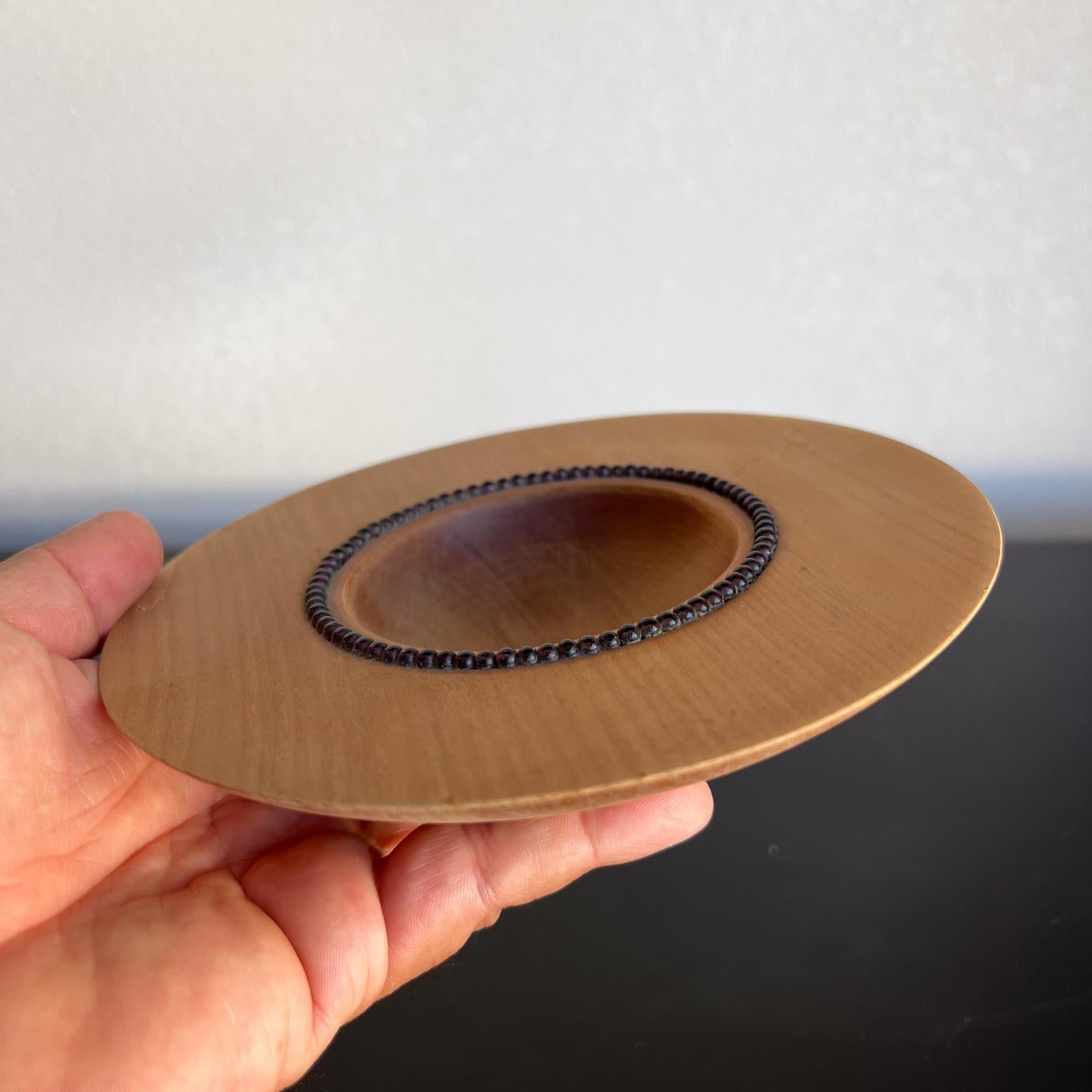 Modernist Art Sculptural Kauri Wood Bowl Beddek NZ For Sale 2