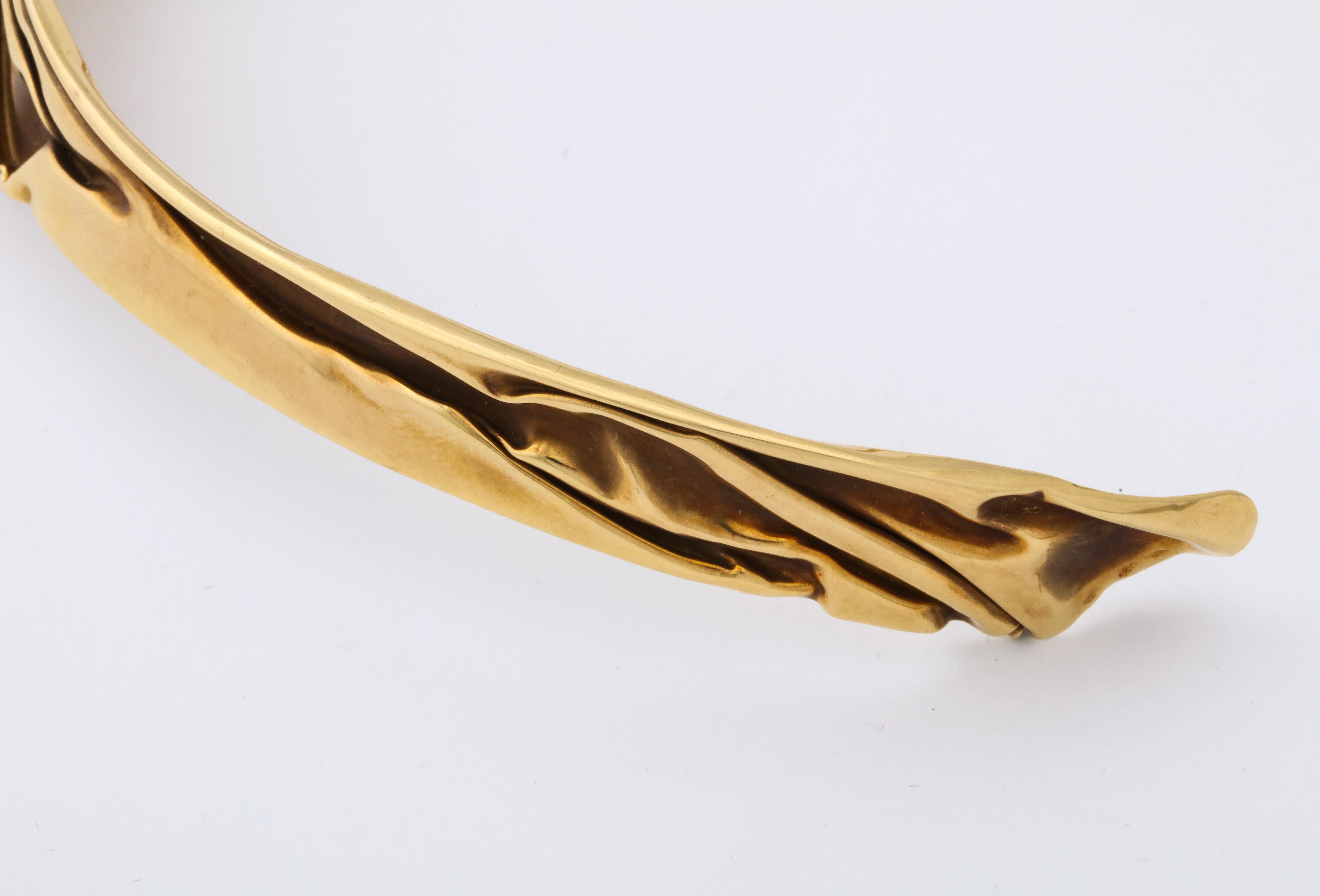 Modernist Articulated Gold Collar 5
