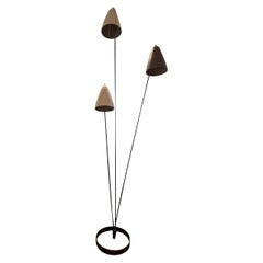 Lampadaire articulé moderniste de Ben Seibel