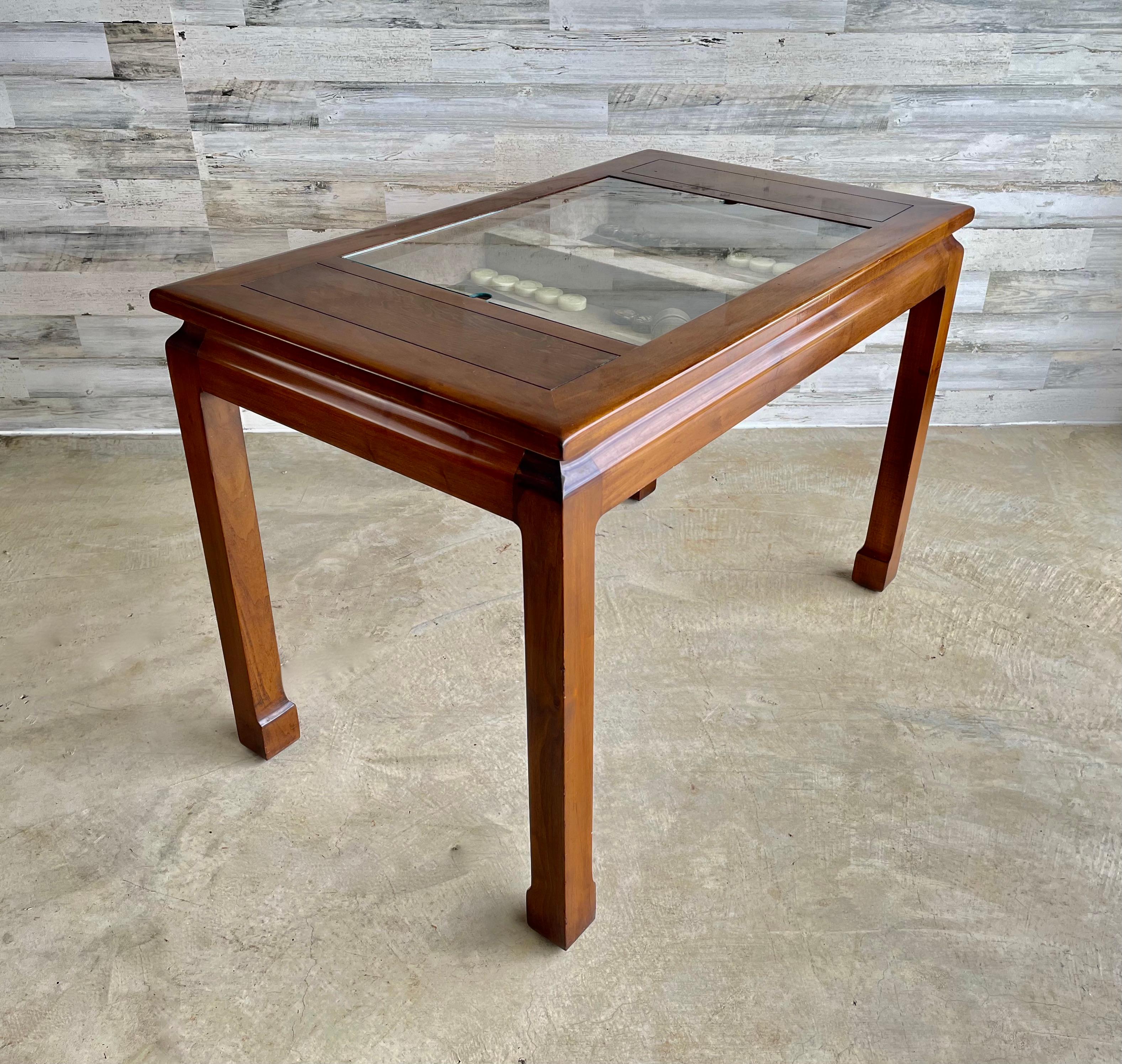 Modernist Asian Style Backgammon Table 6