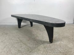 Modernist Asymmetric, Kidney Shape Cocktail Table Attributed to Adrian Pearsall