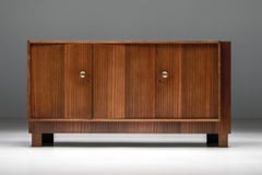 Vintage Modernist Avant-Garde Sideboard by John Van Zeeland, Belgium, 1933