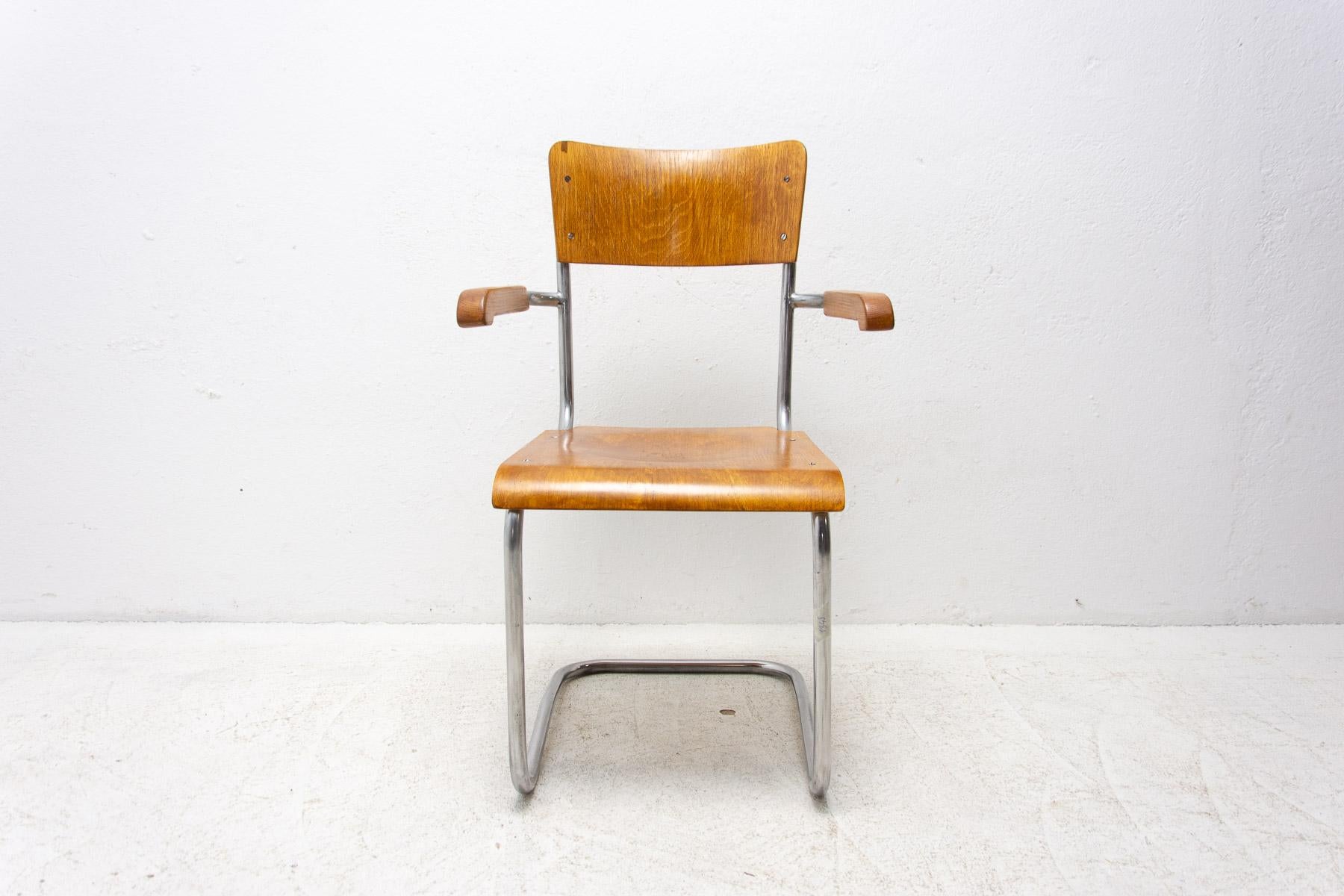 Modernist B43 Tabular Desk Chair by Mart Stam, 1950s For Sale 2