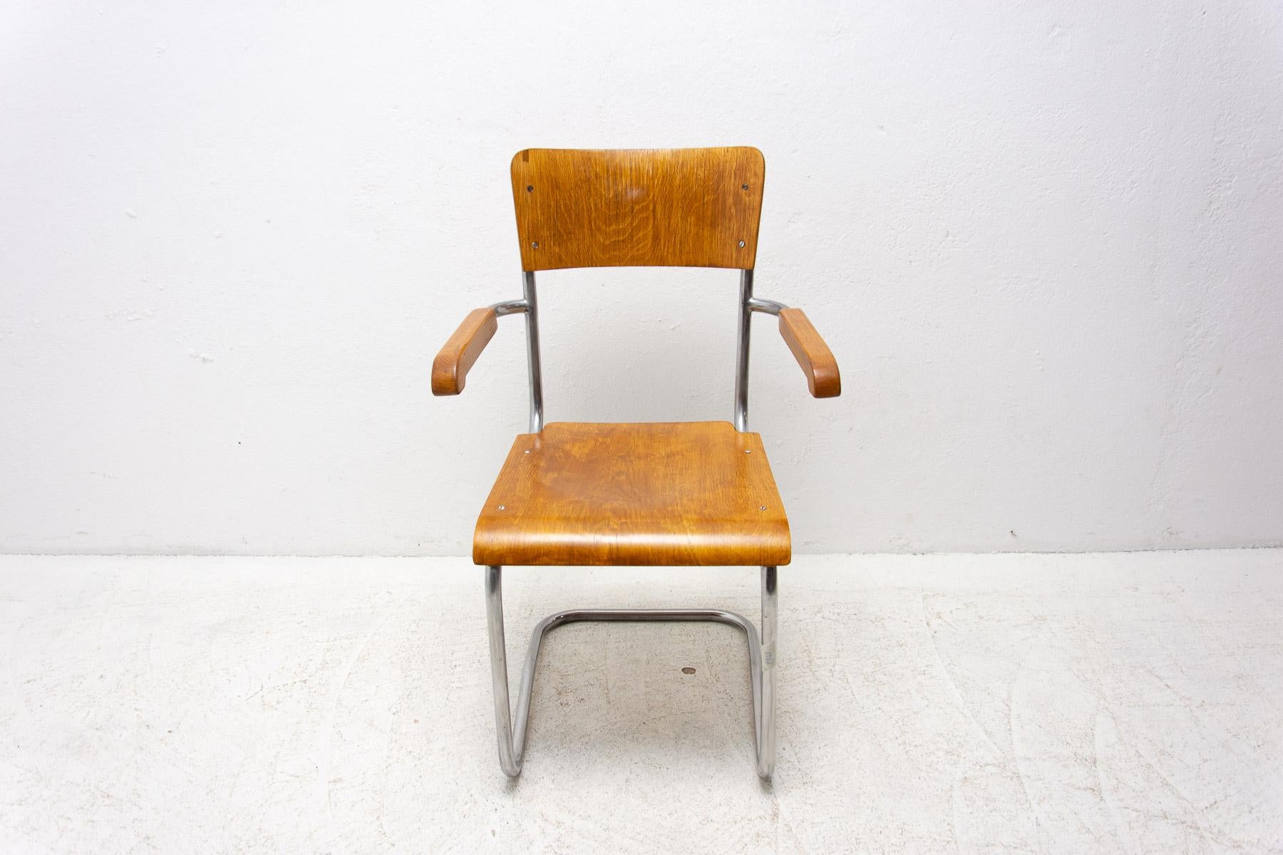 Modernist B43 Tabular Desk Chair by Mart Stam, 1950s For Sale 3