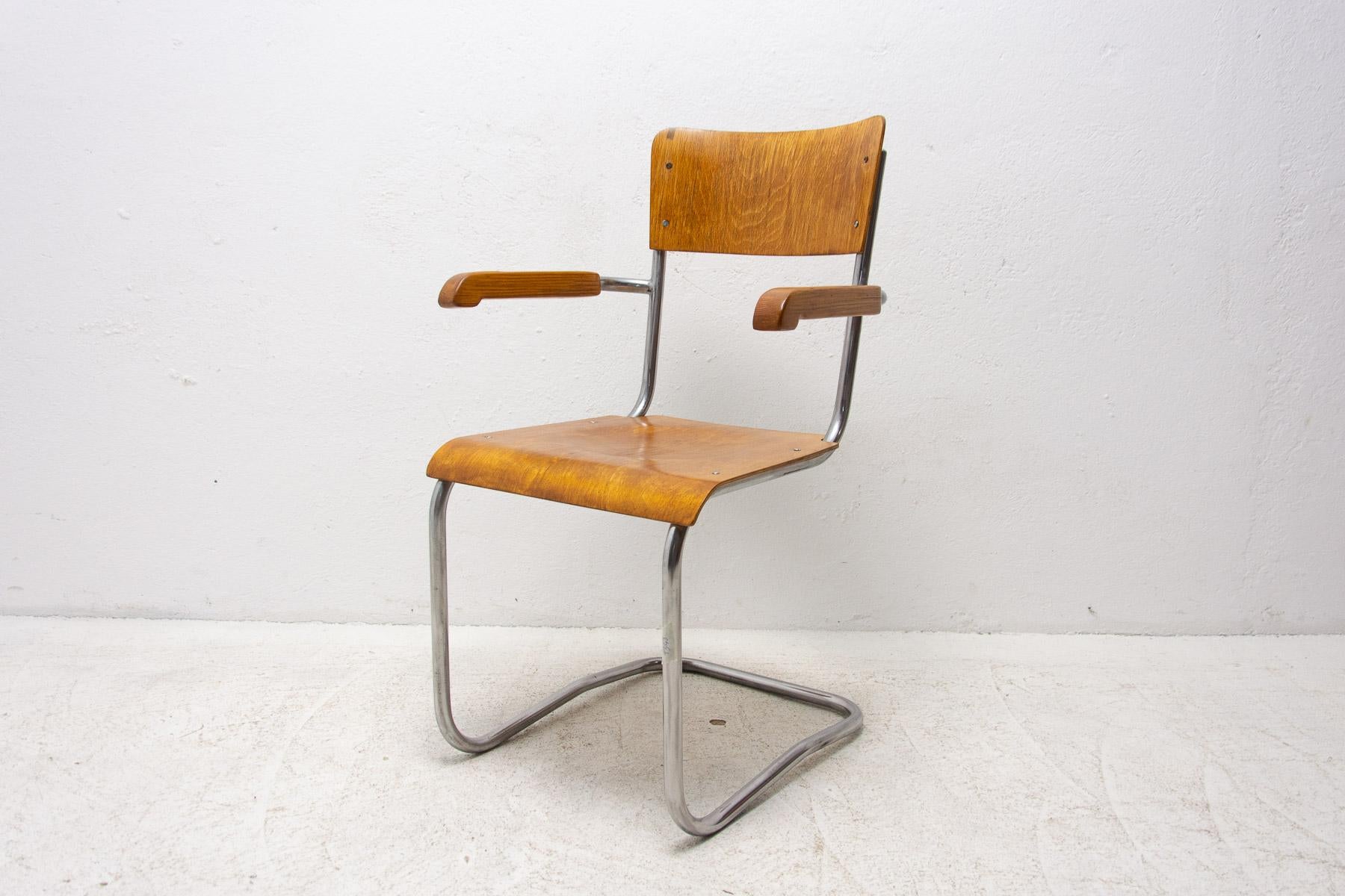 Modernist B43 Tabular Desk Chair by Mart Stam, 1950s For Sale 6