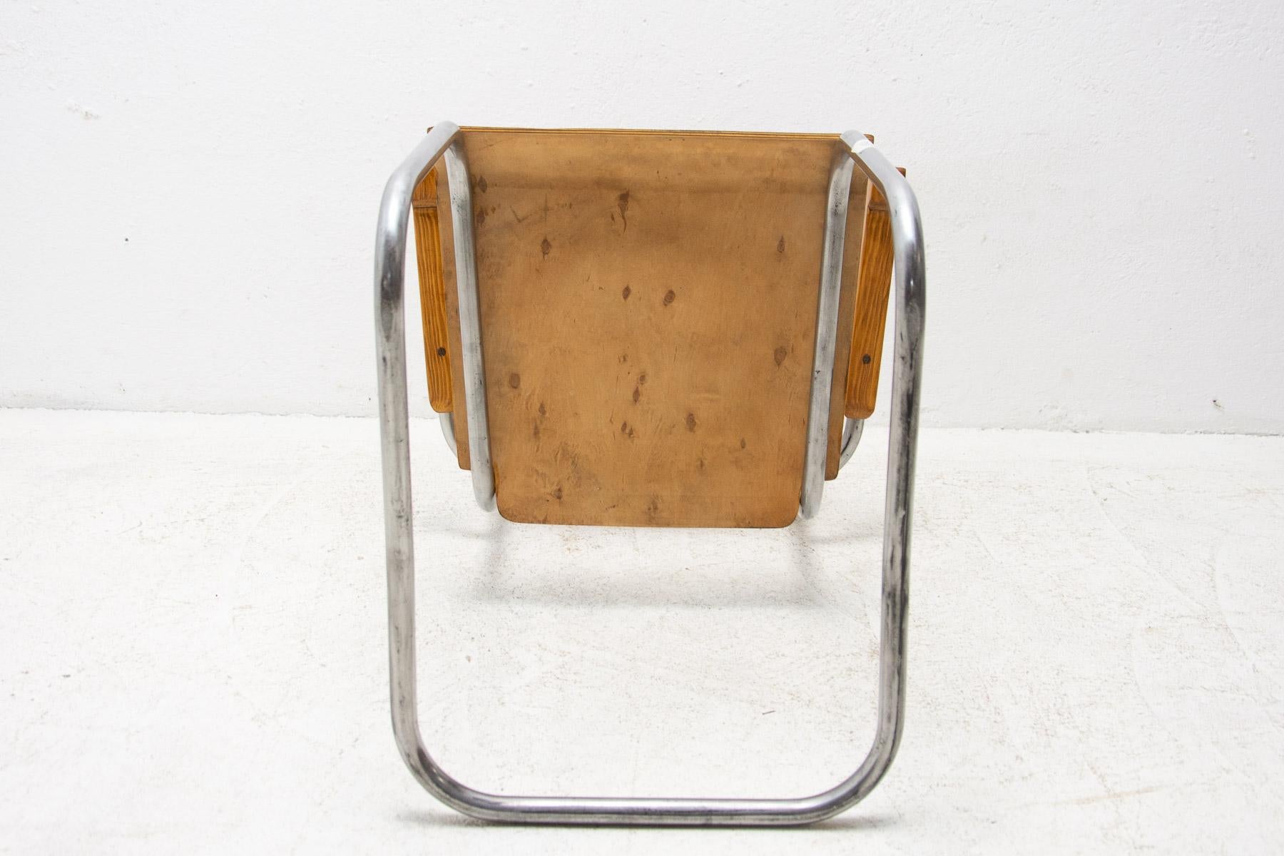 Modernist B43 Tabular Desk Chair by Mart Stam, 1950s For Sale 1