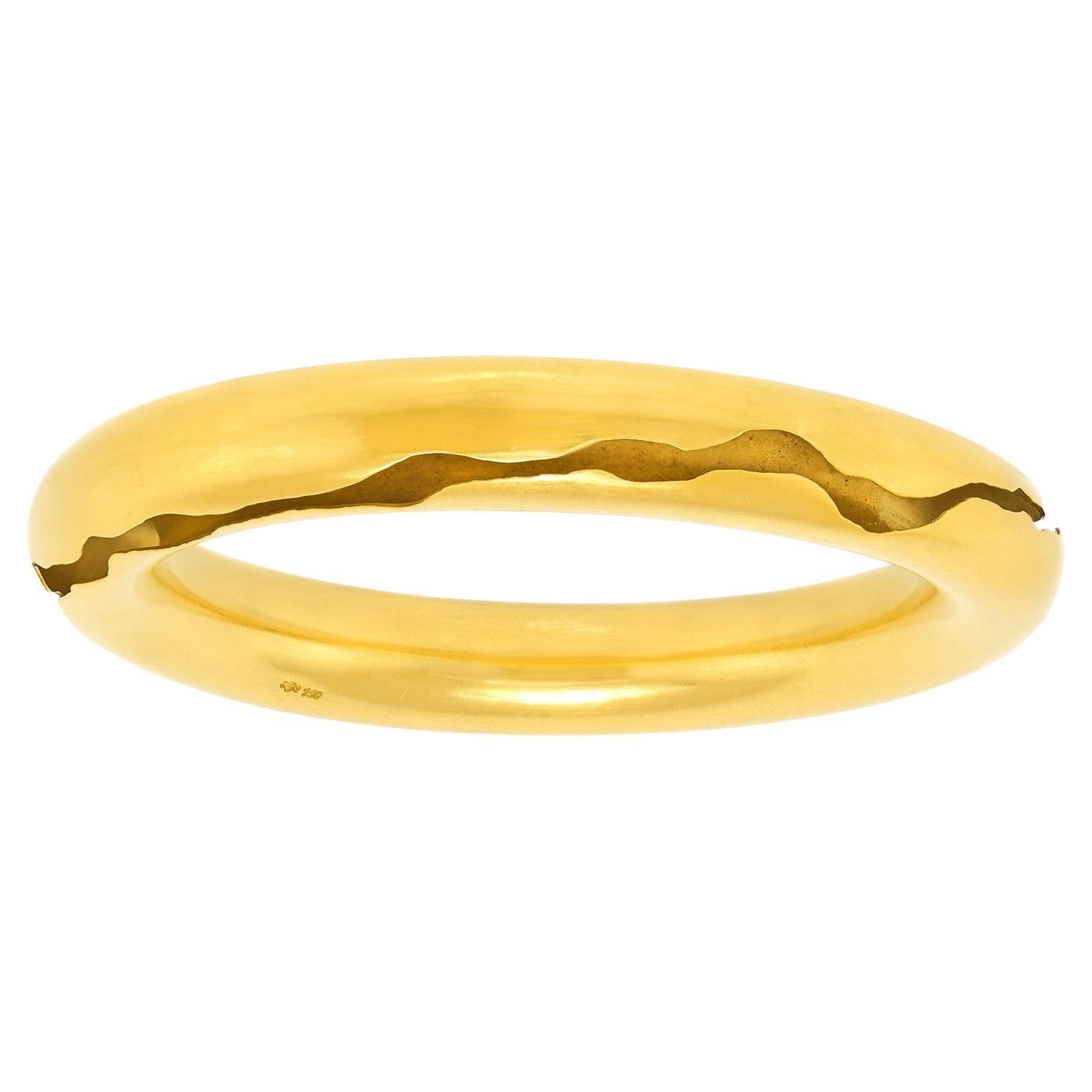 Modernist Bangle by Niessing For Sale