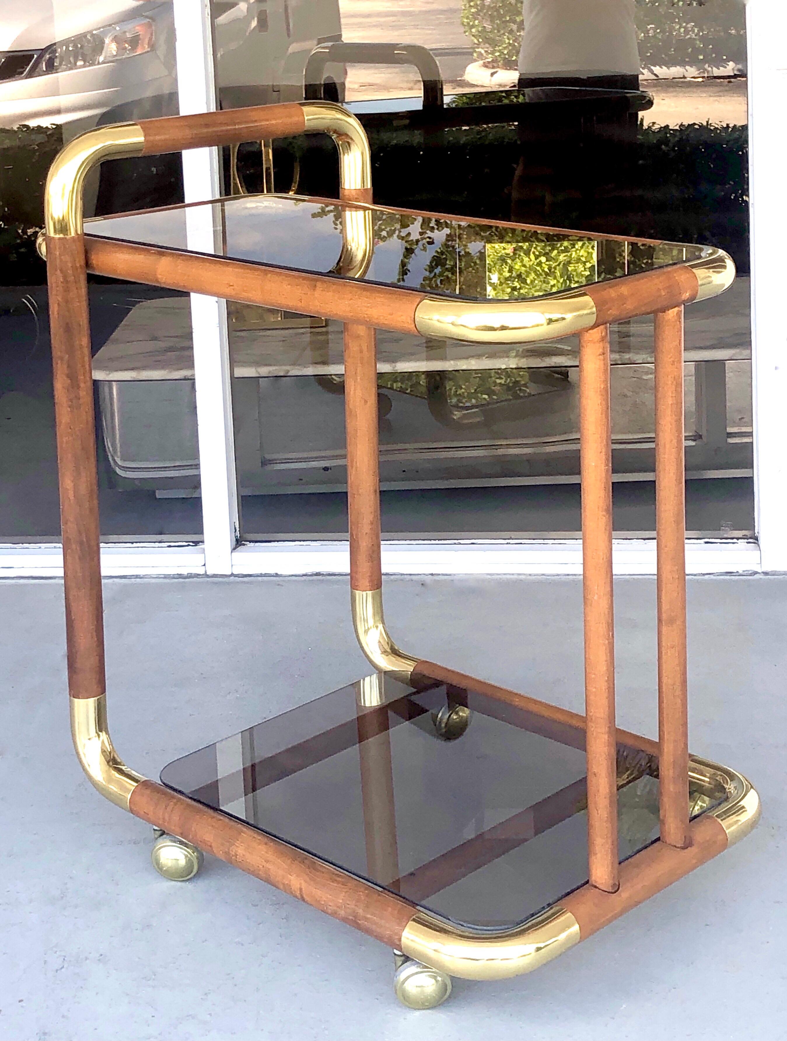 1970s bar cart