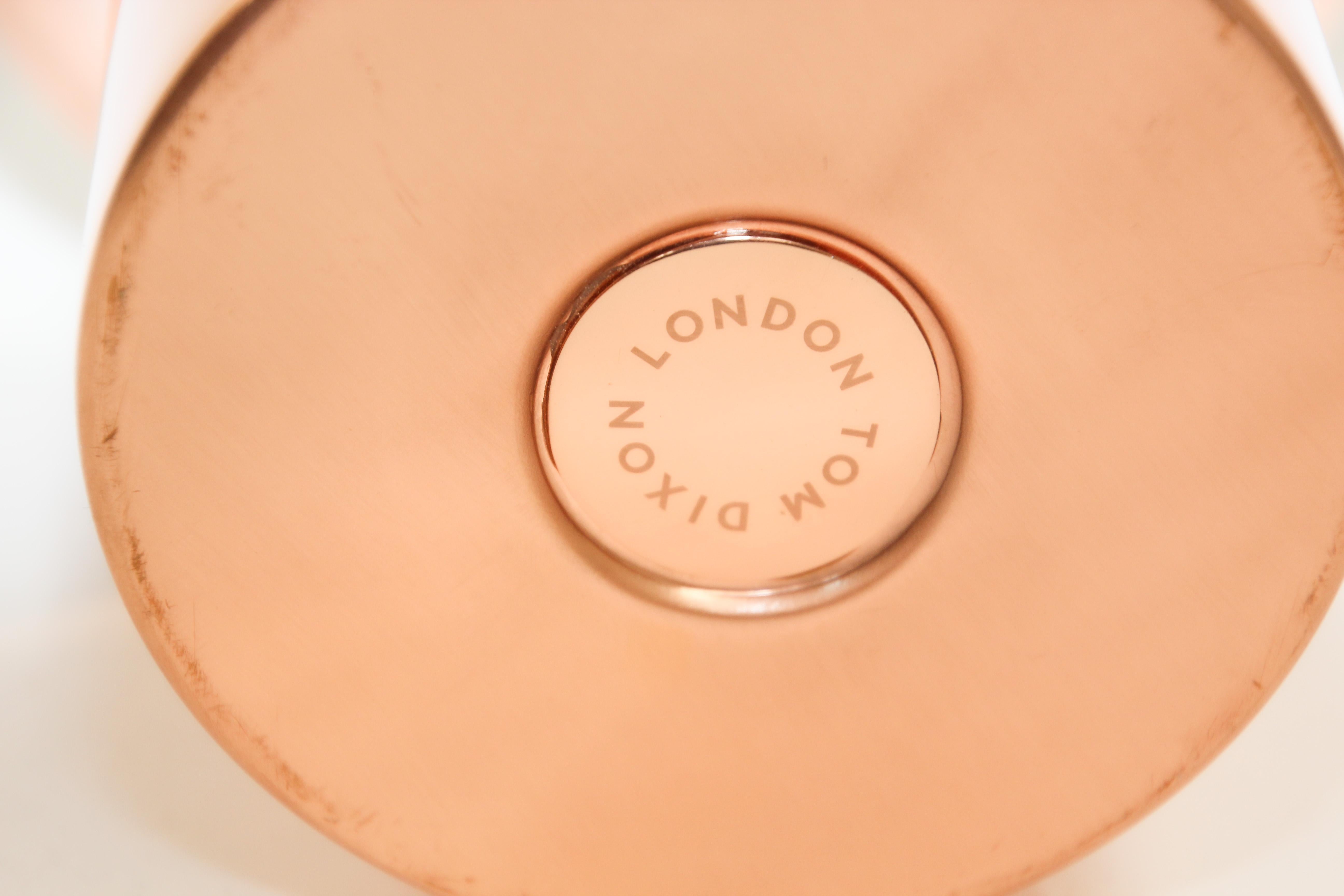 Modernist Bar Copper Wine Cooler by Tom Dixon London In Good Condition For Sale In North Hollywood, CA