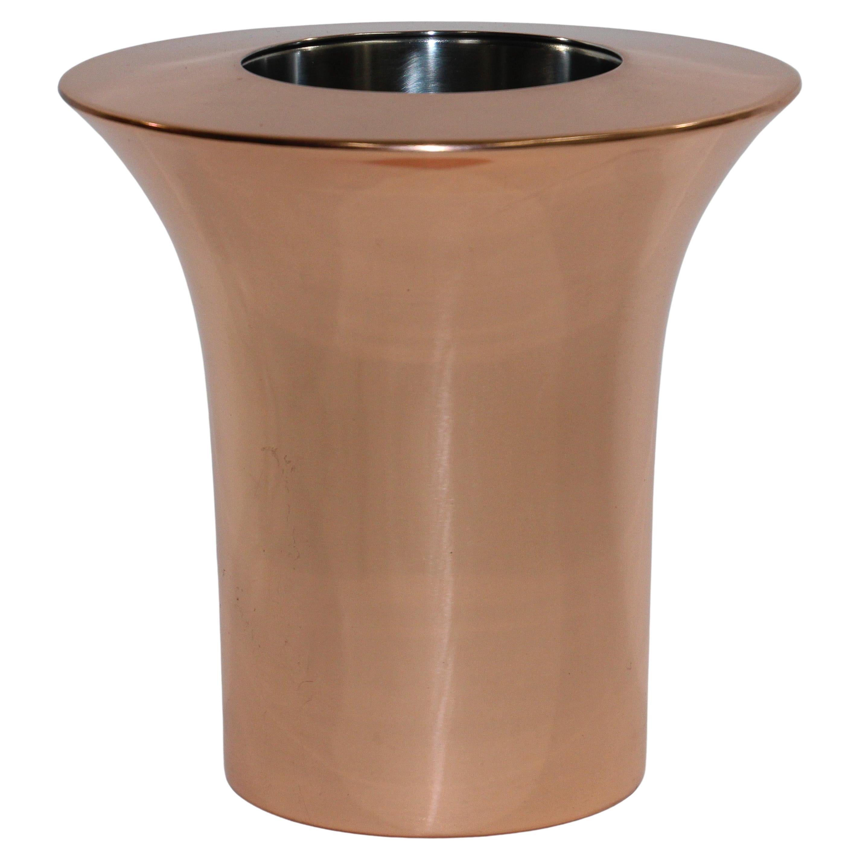 Modernist Bar Copper Wine Cooler by Tom Dixon London