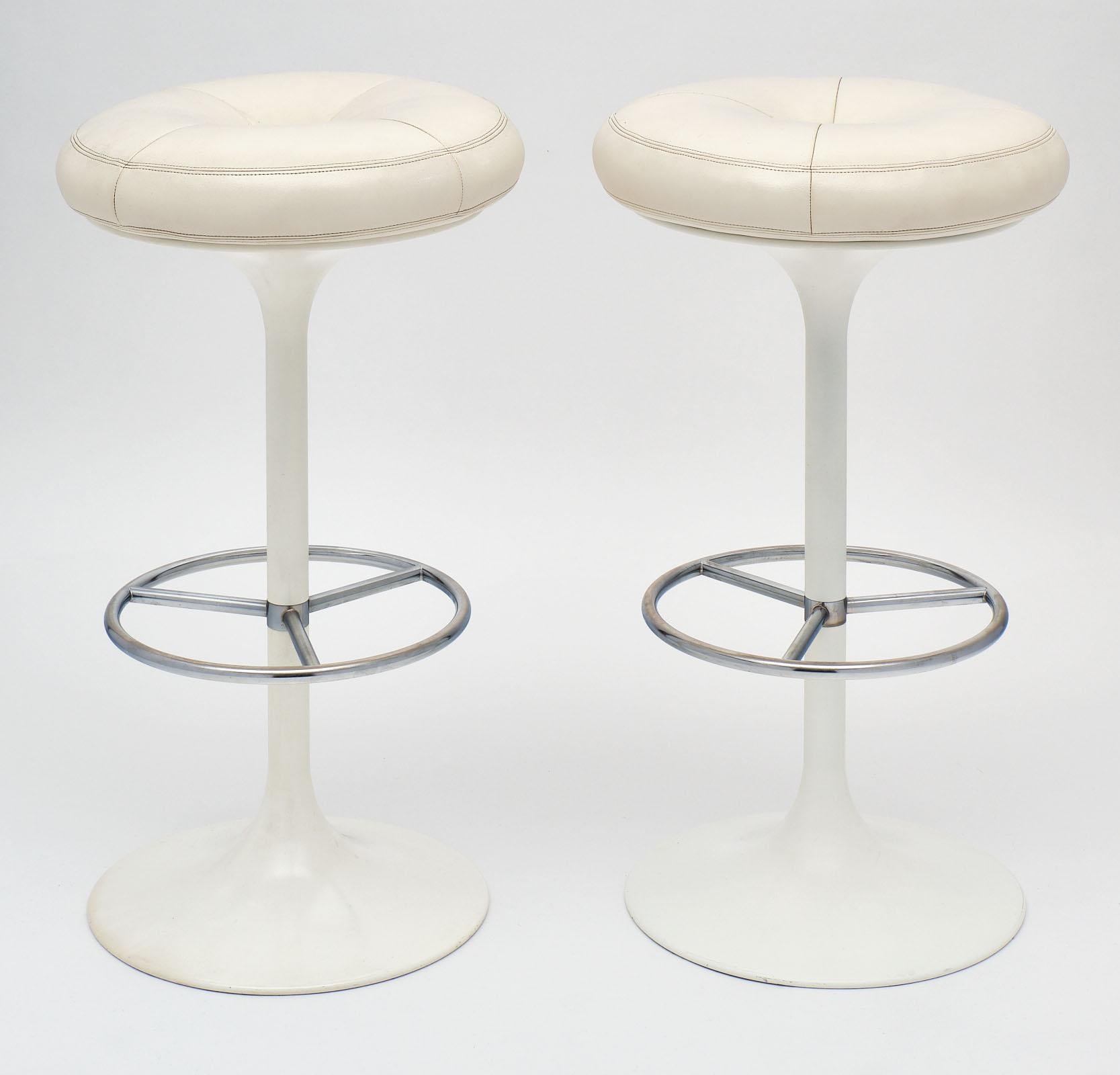 Mid-Century Modern Modernist Bar Stools by Bröderna Johanson