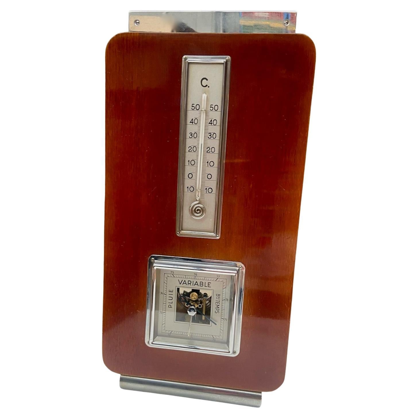 Art déco Baromètre moderniste, français, vers 1930 en vente