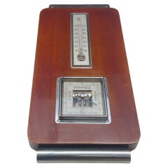 Baromètre moderniste, français, vers 1930