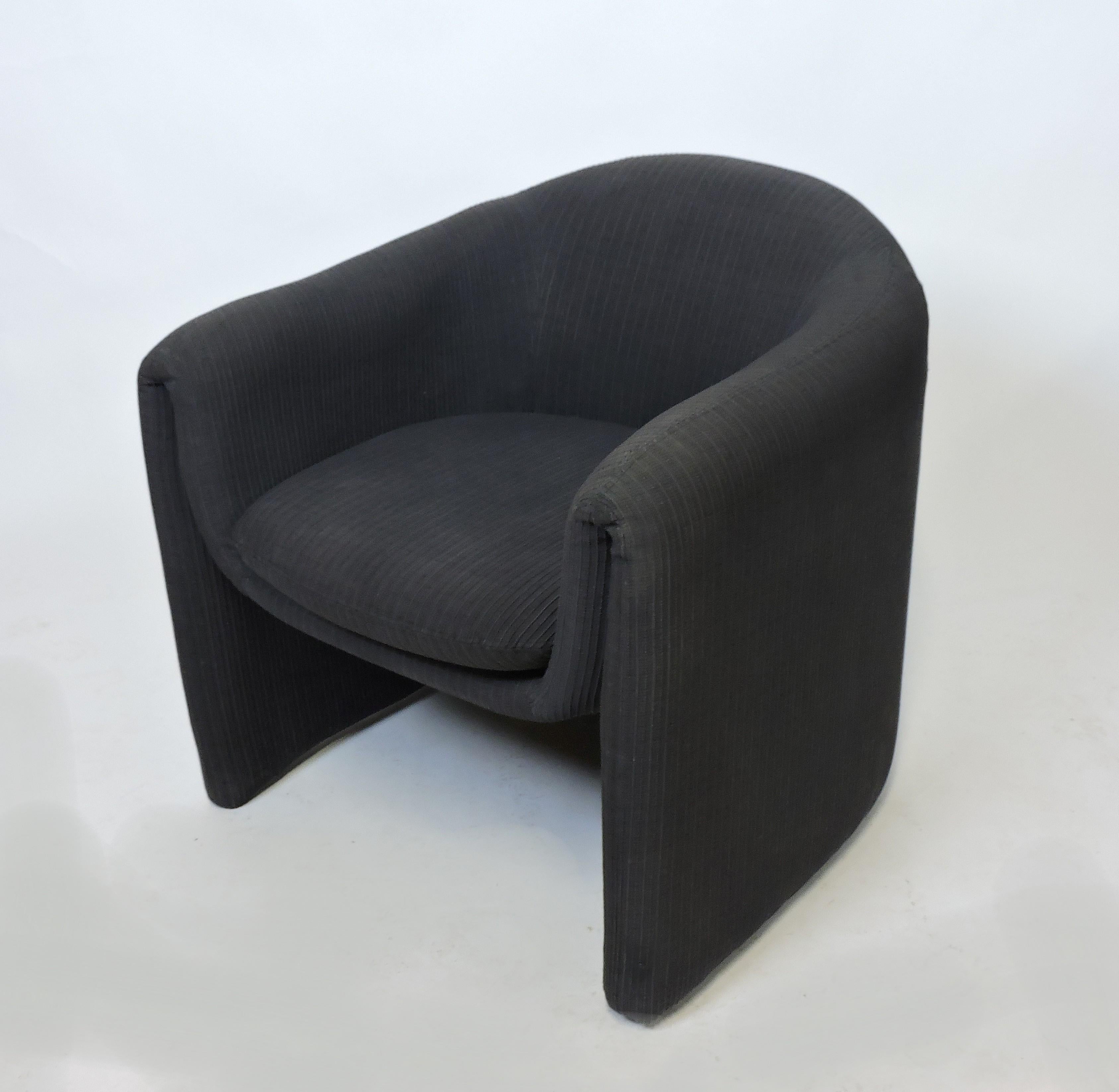 Modernist Barrel Back Club Lounge Chair by Preview 6