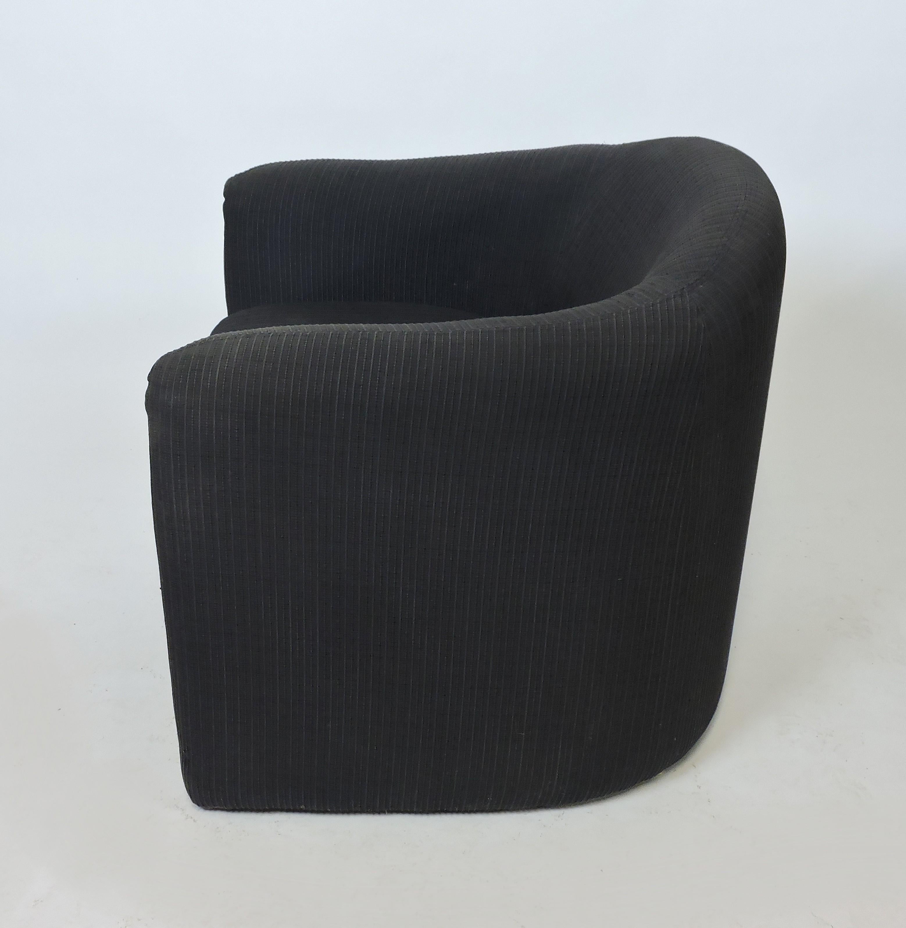 Modernist Barrel Back Club Lounge Chair by Preview 1