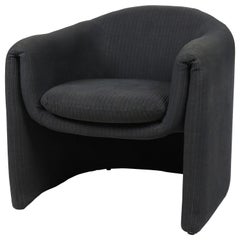 Modernist Barrel Back Club Lounge Chair by Preview