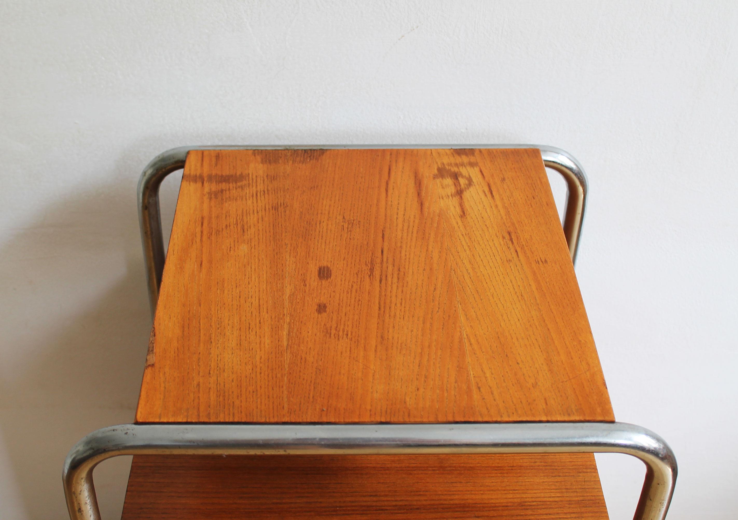 Modernist Bedside table Model N6 by Slezak 6