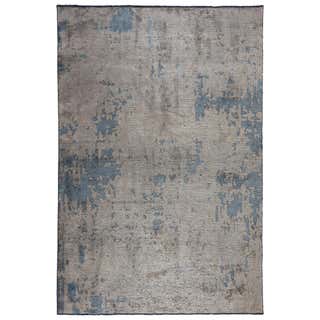 Contemporary Turkish Oushak Rug with Modernist Neoclassic Chippendale ...