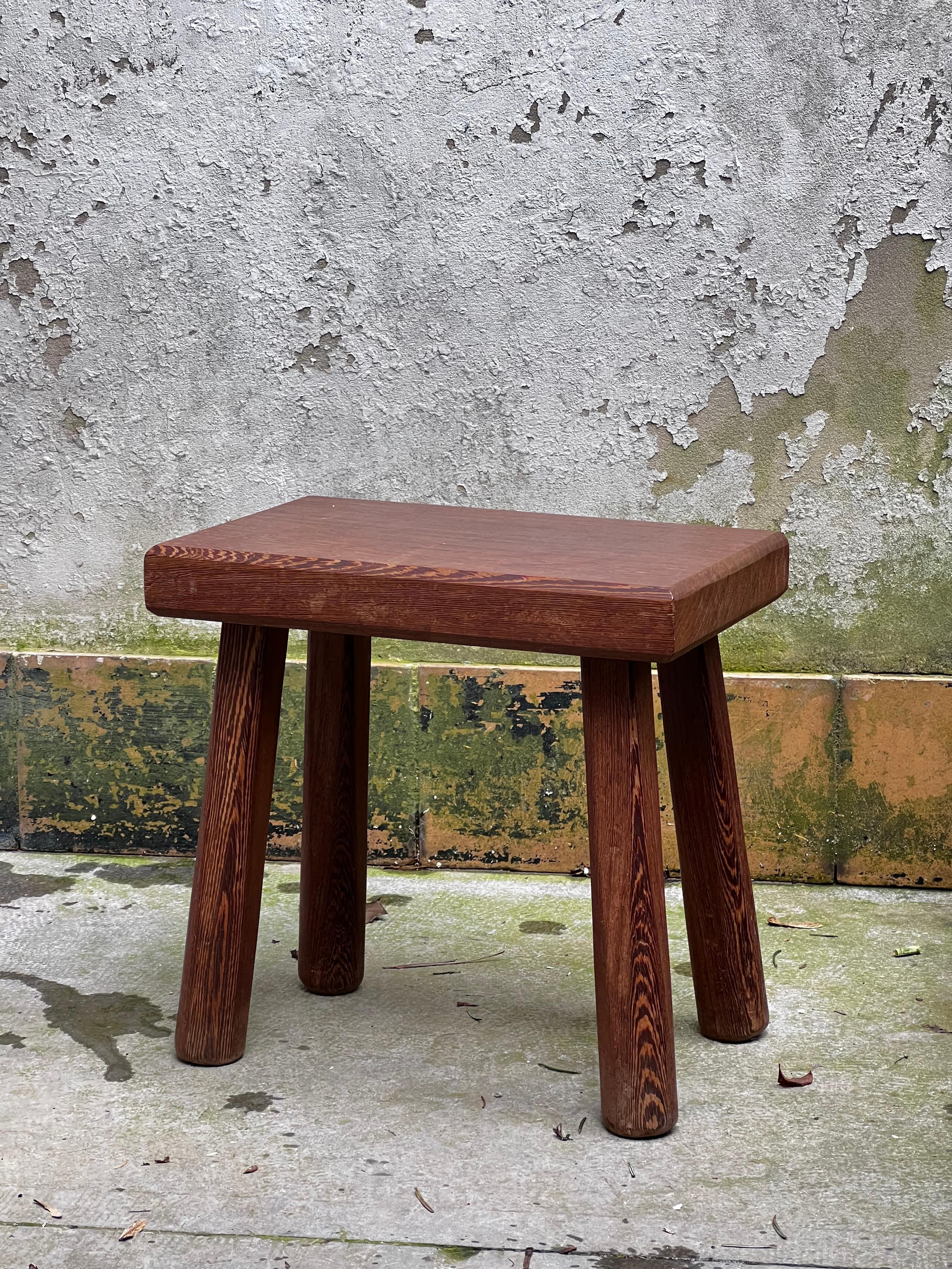 This is an elegant rectangular pine. Produced in Belgium around the 1950s. It is a beautiful shape, the grain is showing a high quality wood. 



Charlotte Perriand  24 October 1903 – 27 October 1999) was a French architect and designer. Her work