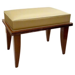 Modernist Bench in the style of Leleu
