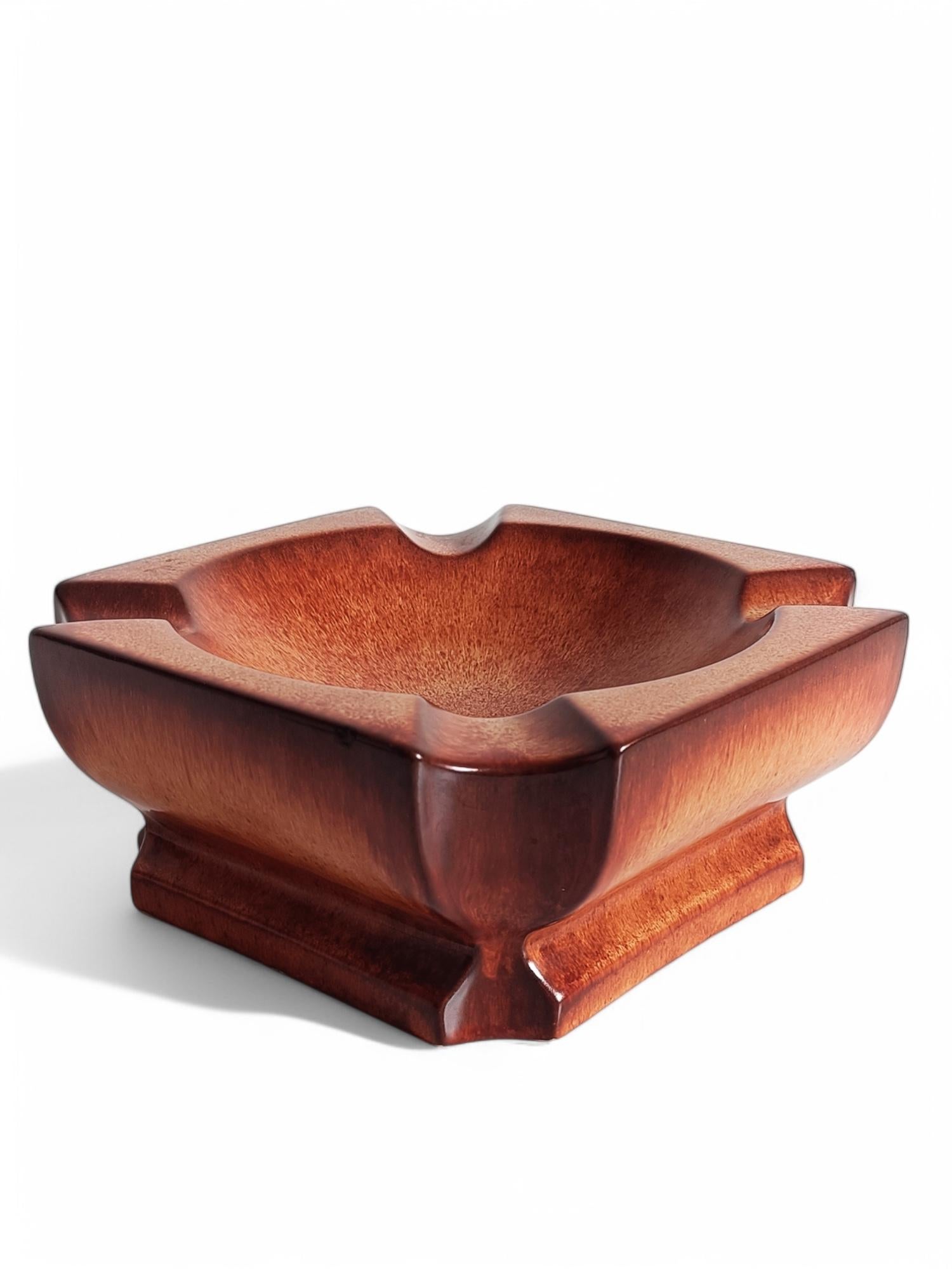 Centrotavola portacenere in ceramica di grandi dimensioni di Bertoncello by Roberto Rigon, 1960 in vendita 4