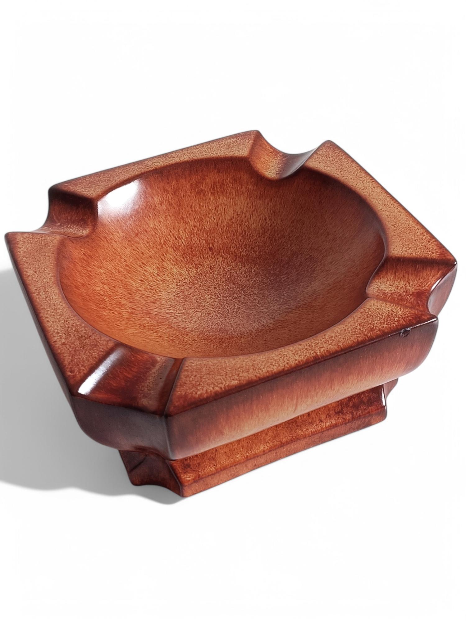 Centrotavola portacenere in ceramica di grandi dimensioni di Bertoncello by Roberto Rigon, 1960 in vendita 6
