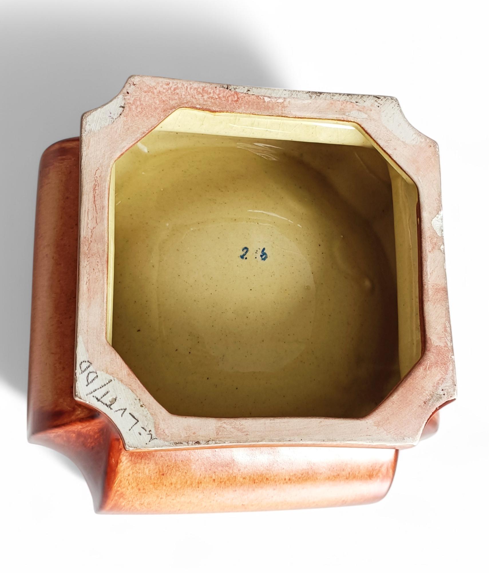 Centrotavola portacenere in ceramica di grandi dimensioni di Bertoncello by Roberto Rigon, 1960 in vendita 7