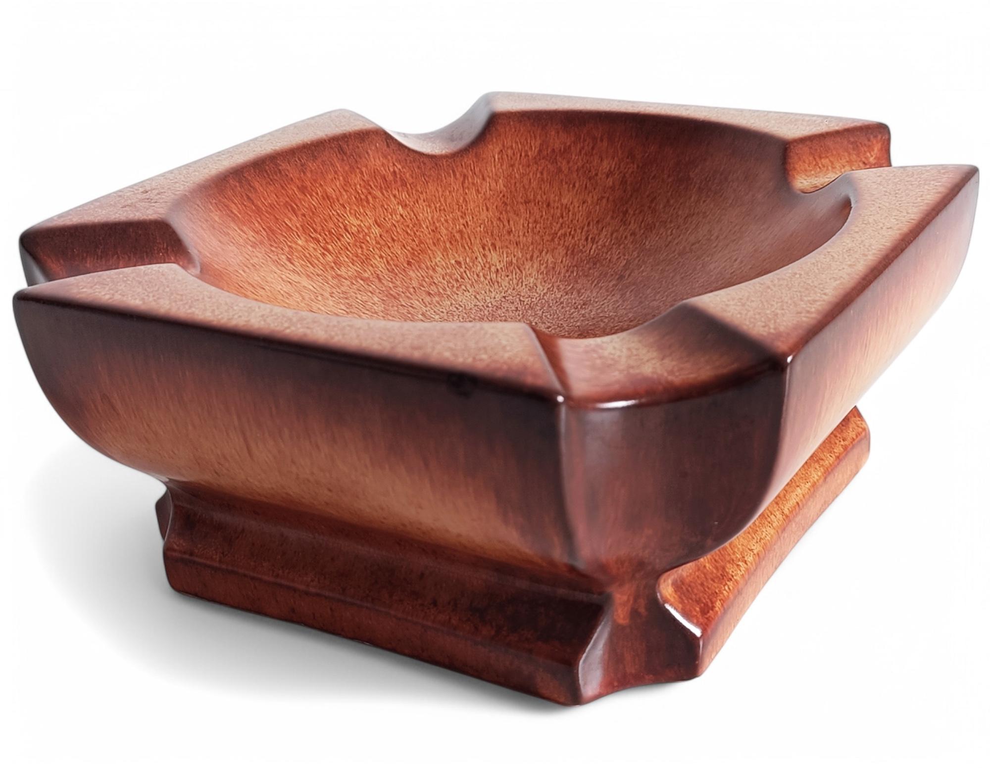 Centrotavola portacenere in ceramica di grandi dimensioni di Bertoncello by Roberto Rigon, 1960 in vendita 3
