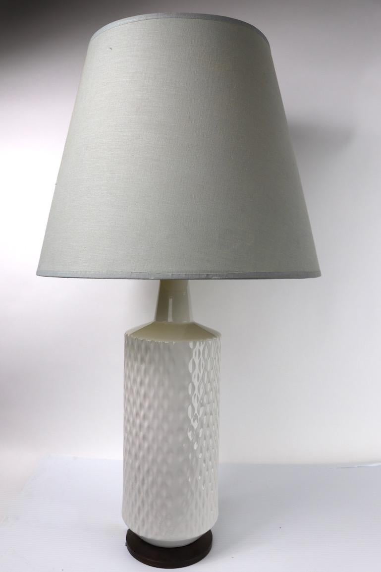 Modernist Blanc de Chine Table Lamp For Sale 5