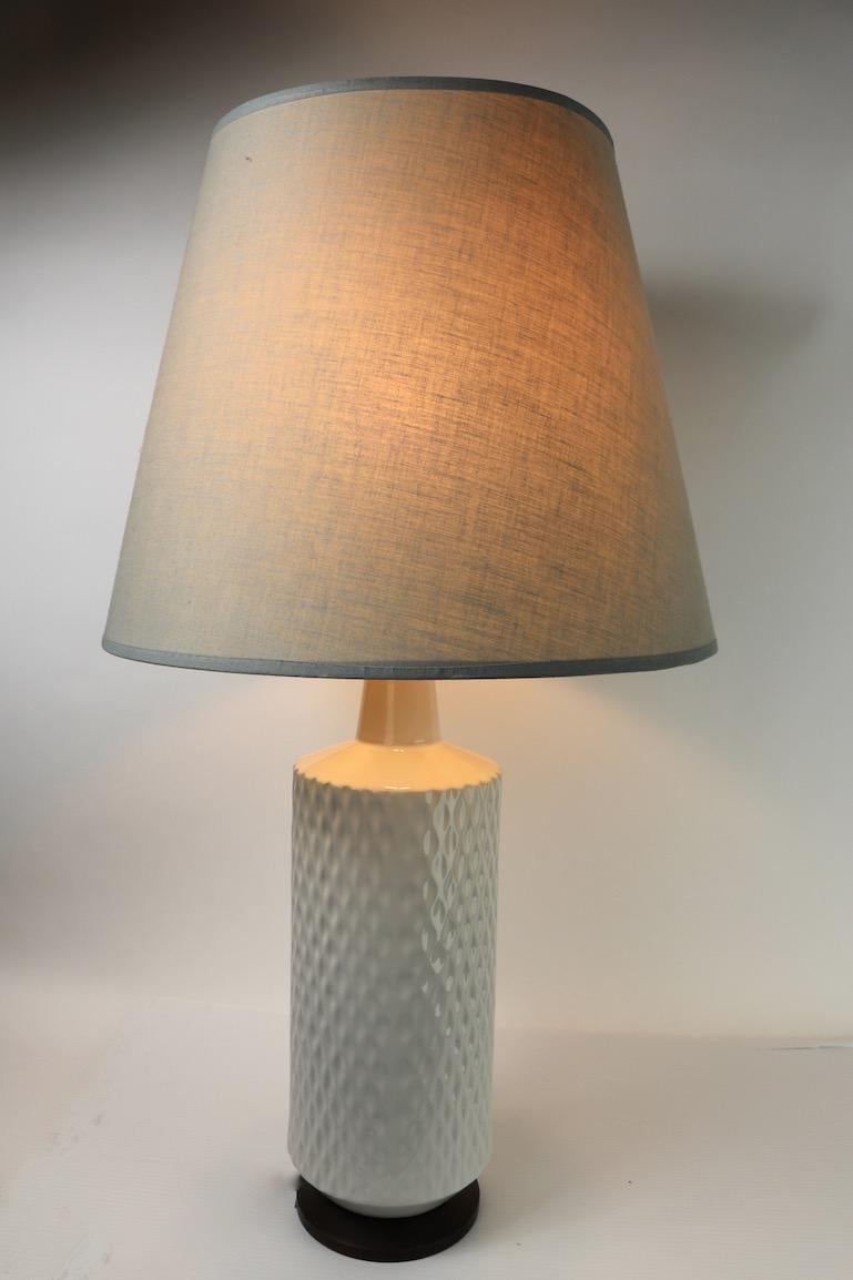Modernist Blanc de Chine Table Lamp For Sale 6