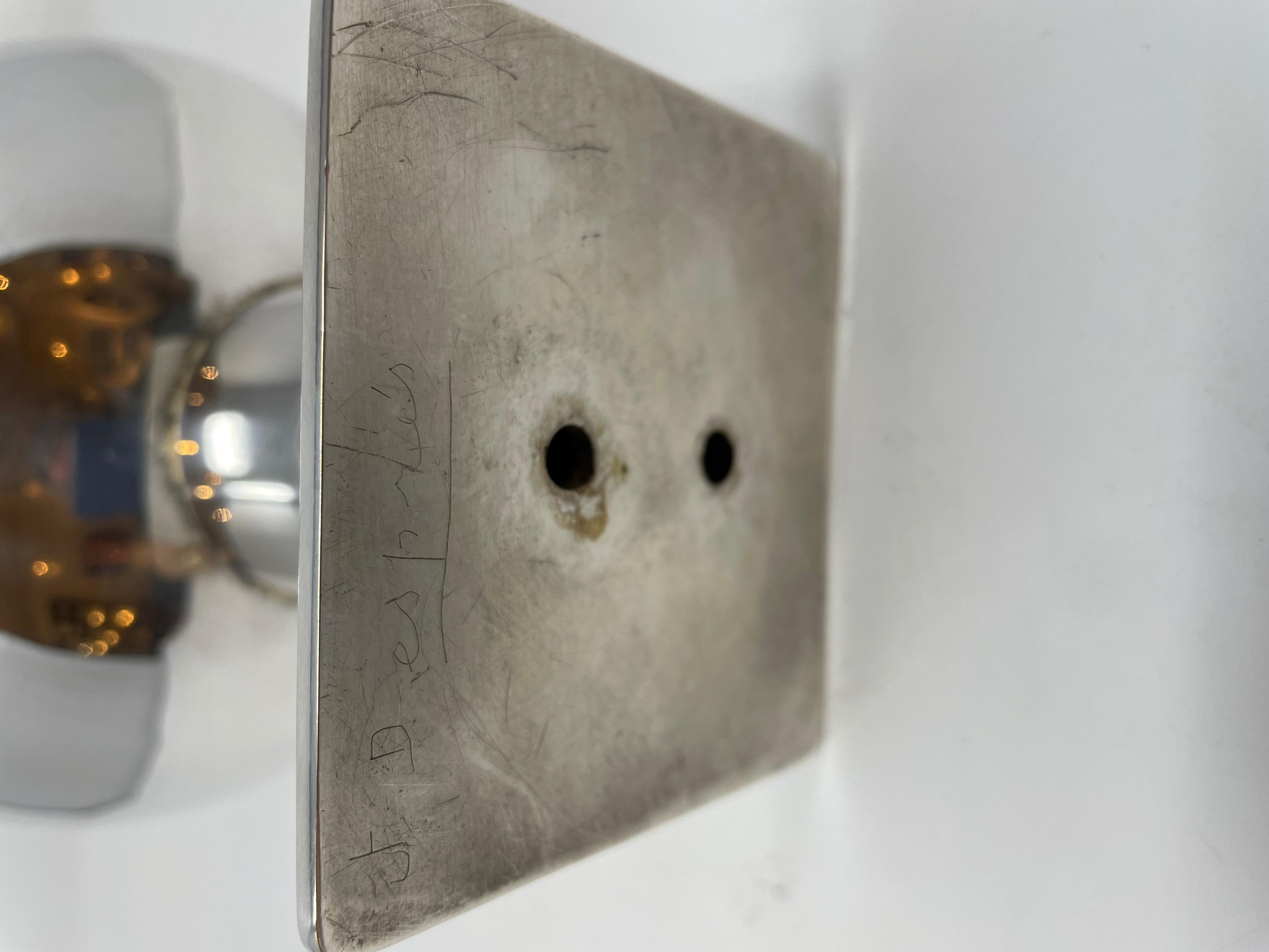 Cuenco modernista de Jean Despres, hacia 1930, metal plateado Moderno de mediados de siglo en venta