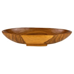 Ciotola modernista in Wood Wood, Francia 1960