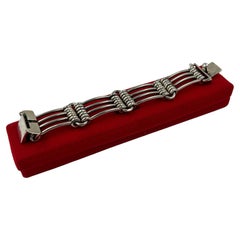 Modernist Bracelet in 900 Silver by Antonio Belgiorno, Argentina